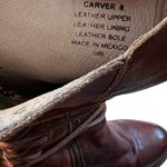 FREEBIRD by Steven EUC Leather Carver Knee-High Boots Brown Size 8 Discontinued Photo 10