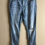 Gap denim size 27 best girlfriend jeans linen blend Photo 0