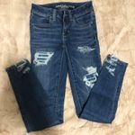 American Eagle Outfitters High Wasted Jeans Blue Size 0 Photo 0