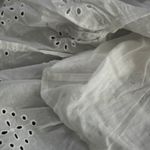 AQUA Bloomingdale's  White Eyelet ruffle sundress Photo 10