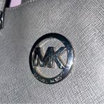 Michael Kors  Saffiano Leather Shoulder Bag Tote Gray Photo 3