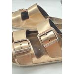 Birkenstock ‎ Tan Gold Women's Metallic Gold Strap Sandals - Size No Size Photo 5