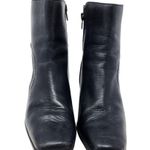 Mountain Lake Dress Boots Side Zip Closure With Buckle Square Toe Black Size 8.5 Photo 6