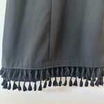 ZARA Tassel Mini Dress with Fringe Hem - size Small Photo 4