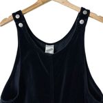 Looney Tunes Vintage Black Velvet Jumper Dress Size Small Photo 2