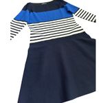 Kate Spade New York Colorblock Striped Scuba Boatneck Mini Dress Size Medium Photo 6