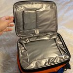 THERMOS Lunch Bag pretty big orange and Blue color BNWOT long 13” wide 12” Photo 7