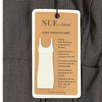 NUE by Shani Size 10 NWT Sleeveless Gunmetal Shaping Corset Midi Dress Flower Gray Photo 7