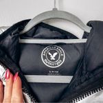 American Eagle Puffer Coat Silver Size Small Photo 2