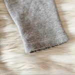 Treasure & Bond Grey Heather Cowl Tie Neck Relaxed Fit Sweatshirt Sz M Photo 2