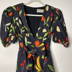 Finders Keepers NWOT Calypso Fruit-Print Black Mini Dress Size 4 Photo 4