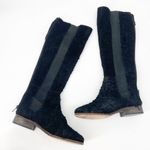 Free People Callow Black Leather Distressed Boot 36 Photo 1