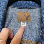 American Eagle Dark Wash Denim Jacket Size XS Photo 5
