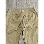 Angel Kiss  Bermuda Cargo Shorts Womens Juniors Size 3 Beige Khaki Drawstring Photo 4