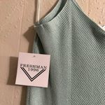 Freshman 1996 NWT mint green knit midi dress Size L Photo 3