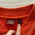 Large Clemson Embroidered Polo Shirt Orange Photo 3
