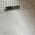 Michael Kors Tunic Sweater Womens Size 1X Ivory Knitted V Neck Simple Basic Sexy Photo 2