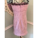 Nicole Miller Vintage Y2K Dress Womens O Pink Midi Fairycore Coquette Romantic  Strapless Photo 3