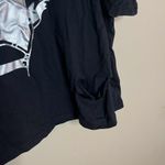 SweatyRocks  Women's Short Sleeve T Shirt Distressed Rocker Grunge Crop Top Photo 5