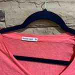 Marine layer  Women's Coral V-Neck Top XS Photo 1