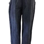 Vintage 80s 90s Black High Waist Relaxed Fit Tapered Mom Jeans Size 28 Photo 1