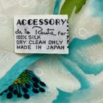 Oscar de la Renta  x Accessory Street Silk Floral Scarf Poppies Daisies Photo 2