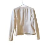 Veronica Beard  Kensington Knit Button Jacket Ivory Sz L Photo 3