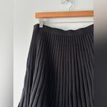 Etcetera  Black Knit Blend Sweater Pleated Skater Skirt Size‎ Medium Officewear Photo 1