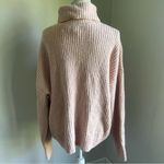 Caslon Women’s Oversized Pink Pullover Cowl Neck Sweater Size XL Photo 1