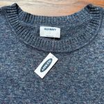 Old Navy Women’s Lightweight Crewneck Long Sleeve Blue Sweater Size Large NWT Photo 5