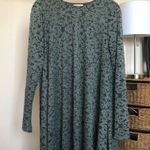 Show Me Your Mumu NWOT New Green Crochet Lace Eyelet Long Sleeve Dress XS Photo 4