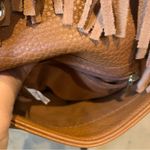 Fringed Tan Crossbody Bag Photo 4