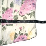 ZARA Cream Floral Bustier Boned Corset Top SMALL Photo 6