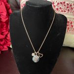 Michael Kors 3-PC Charms MK Logo 2 Hearts Rose Gold Brass NecklaceNWT MKJ7800791 Photo 3