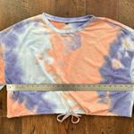 Tie Dyed drawstring waist lightweight sweatshirt, size XL Multiple Photo 5