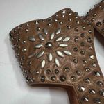 Jeffrey Campbell Sandal Brown Des Moines Studded Boho Festival Block Heel 9.5 Photo 7