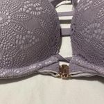 Victoria's Secret Victoria’s Secret Very Sexy Purple Lace Push Up Bra 32D Strappy Racer Back Photo 4