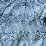 New York & Company Light Blue Long Sleeve Dress Photo 12