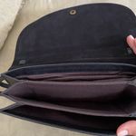 Madewell black leather double strap divider bag Photo 3