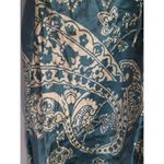 ZARA Blue & White Satin Effect Paisley Mini Slip Dress Womens XS Y2K Retro Photo 6