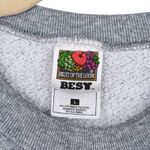 Fruit of the Loom Vintage New York City Sweatshirt Fruit of the Loom Gray Statue of Liberty L Photo 2
