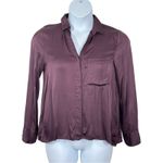 Young Fabulous and Broke Susan Blouse Raisin NWOT Size Small Business Casual Photo 6
