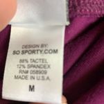 KINESIS Purple Plum Workout Yoga High Rise Flare Pants W Photo 8