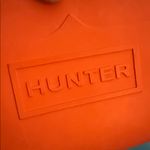 Hunter rubber orange small bag Photo 8