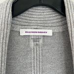 Allison Daley  Open Knit Grey Cardigan Size Large  Photo 3