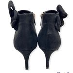 Nanette Lepore “Grace” Black Faux Suede Ankle Booties Photo 5