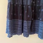 Johnny Was NWT Eliyen Dress Embroidered Blue Night Elephants Women's size Small Photo 6