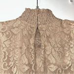 Cable & Gauge  Beige Lace Top Women’s XS Photo 0