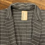 Anthropologie Dolan by  Gray Striped Women's Blazer Size M GUC Photo 1