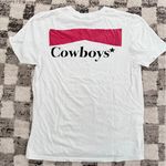 Cowboys Tee White Size L Photo 2